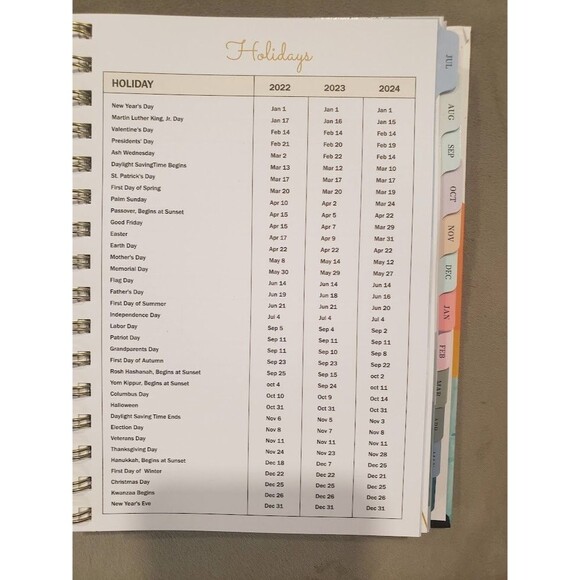 Daily Planner To Do List Notebook with Schedule Calendars 160 Pages (7x10) - Picture 5 of 8